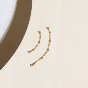 Beaded Stud Connectors