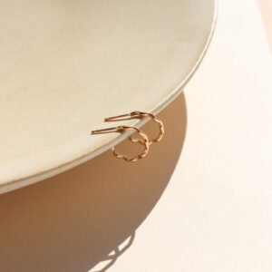 Wavy-Shaped Earrings