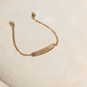 Engraved Bar Bracelet