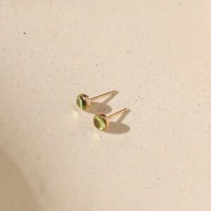 Peridot Studs