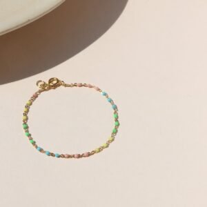 Rainbow Chain Bracelet